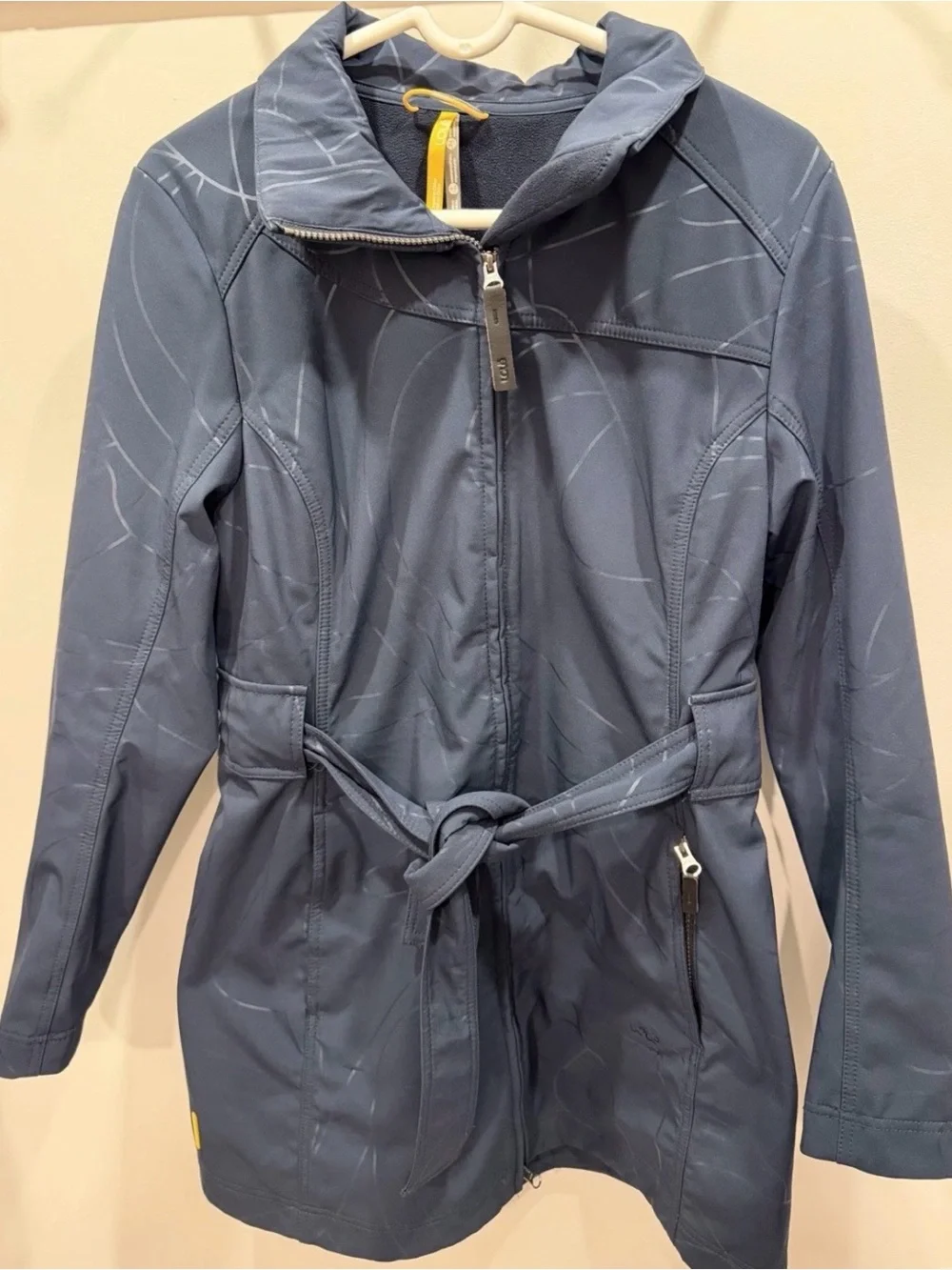 LOLE Women’s Midseason Rain Jacket, Navy, Large - Picture 2 of 8